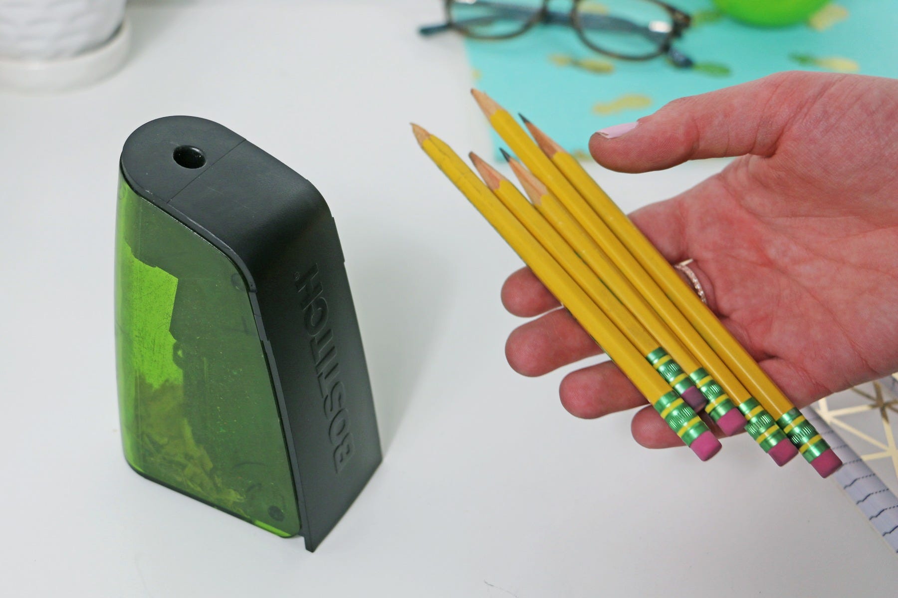 how to sharpen a pencil without a sharpener