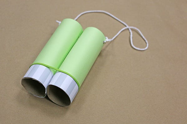 Leprechaun Binoculars Craft