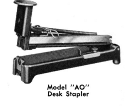 when was the first stapler invented