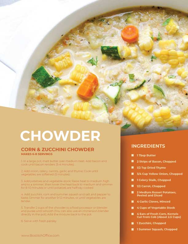 corn and zucchini chowder