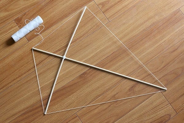 Step 1 of How to Make a Kite