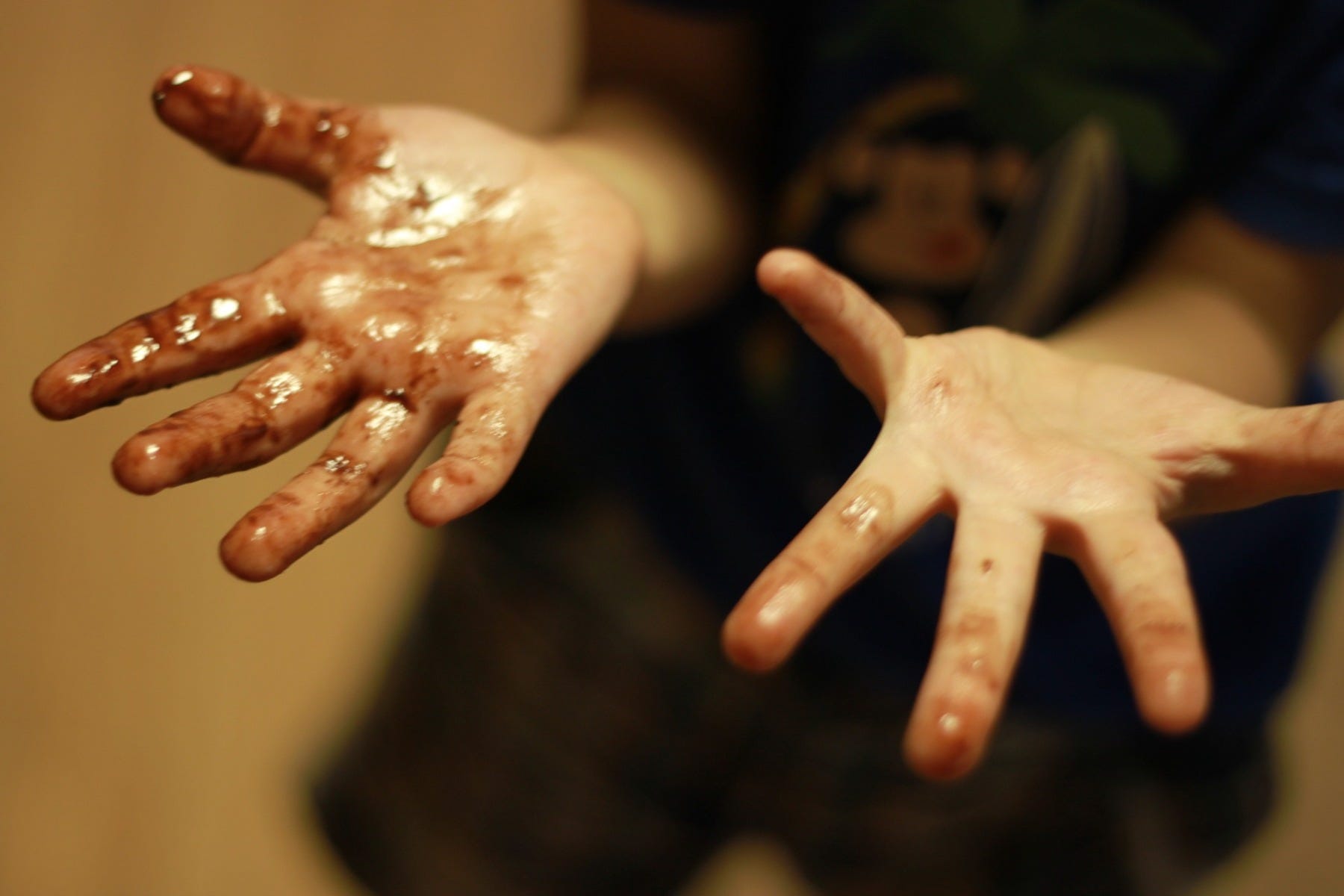 hand sanitizer to clean hands