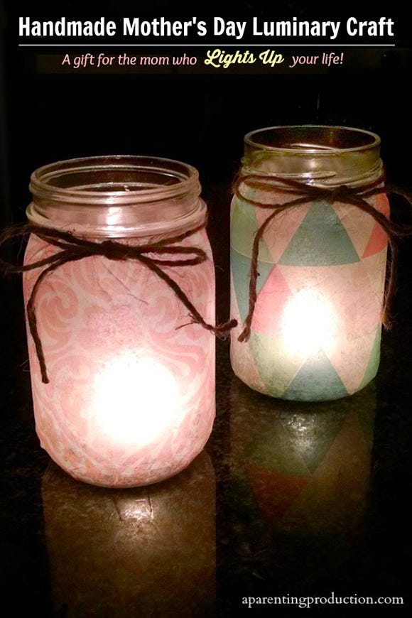 Candle Jar Luminary Craft