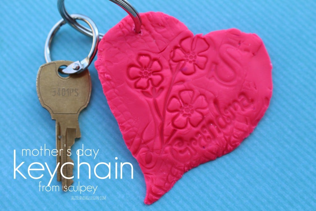 DIY Grandma Keychain