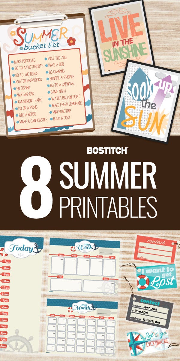 summer printables pinterest