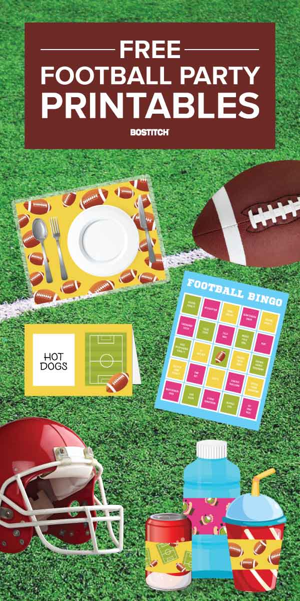 football printables pinterest 