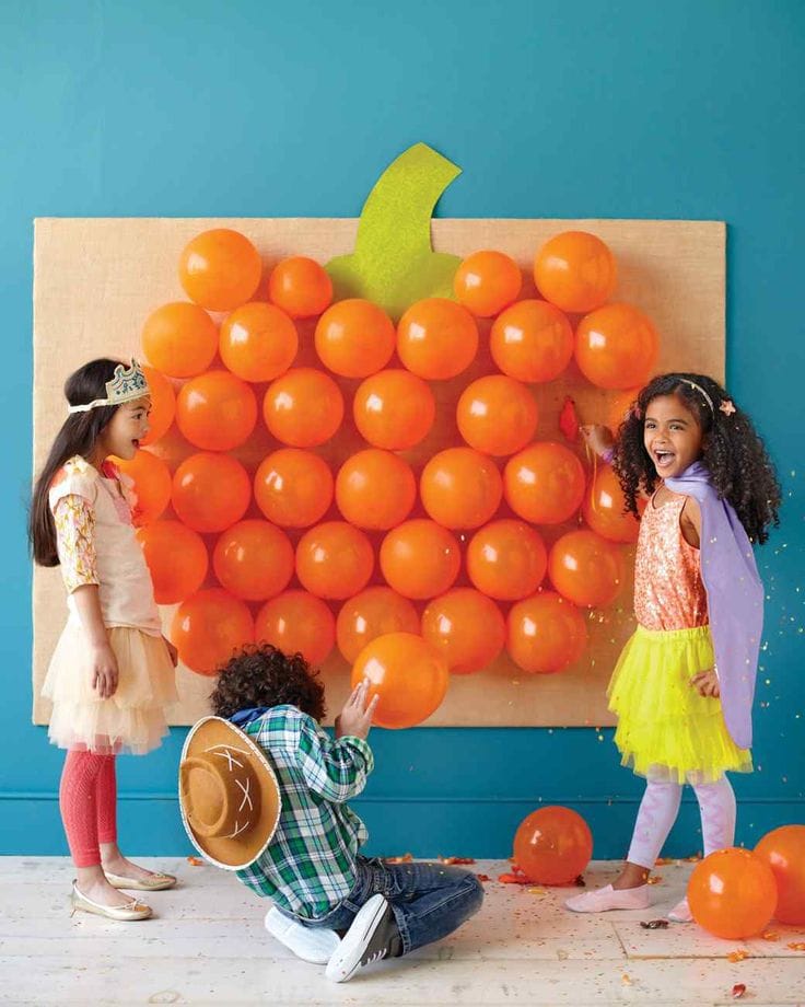 Pumpkin Balloon Pop