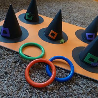 Witch Hat Ring Toss