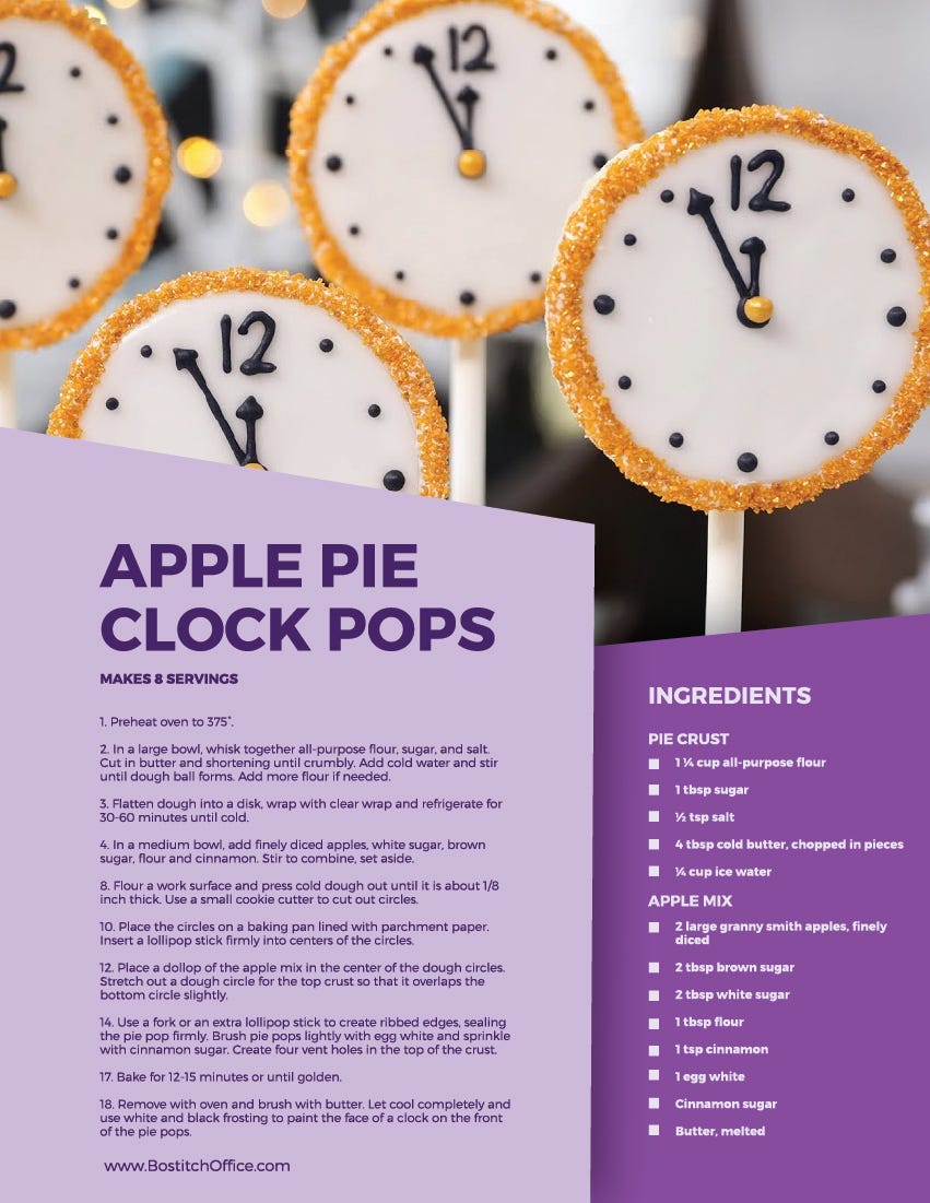 pie pop recipe