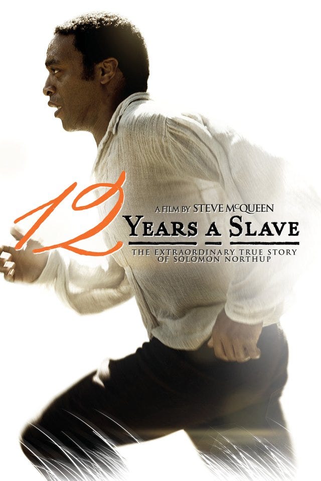 12 Years a Slave movie poster