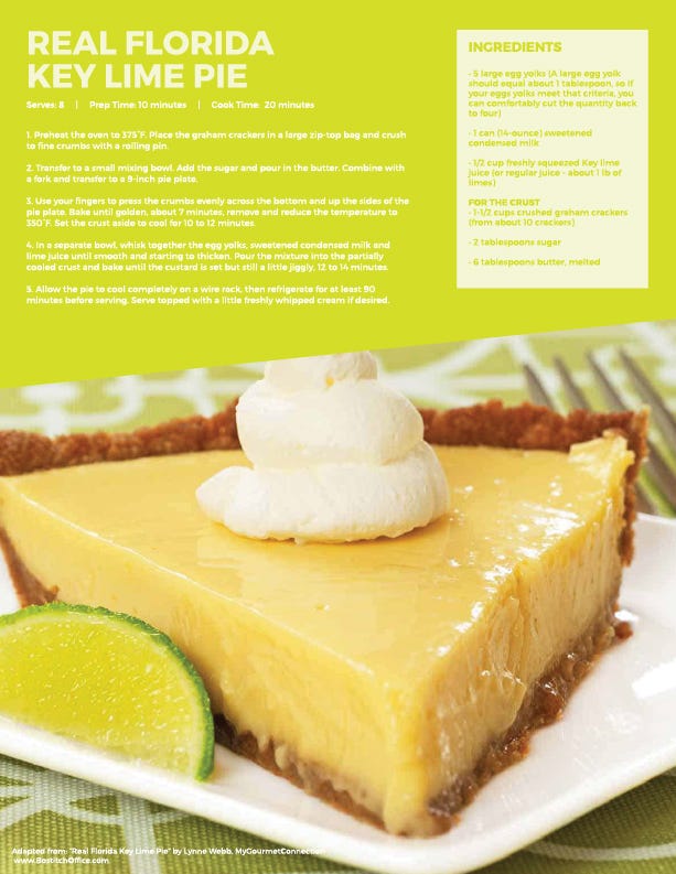 key lime pie