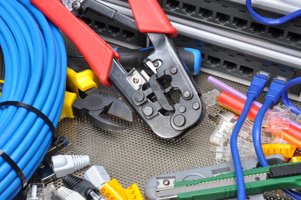 cable management under desk