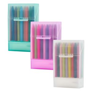 LockerMate Crayon Box with Crayon Sharpener