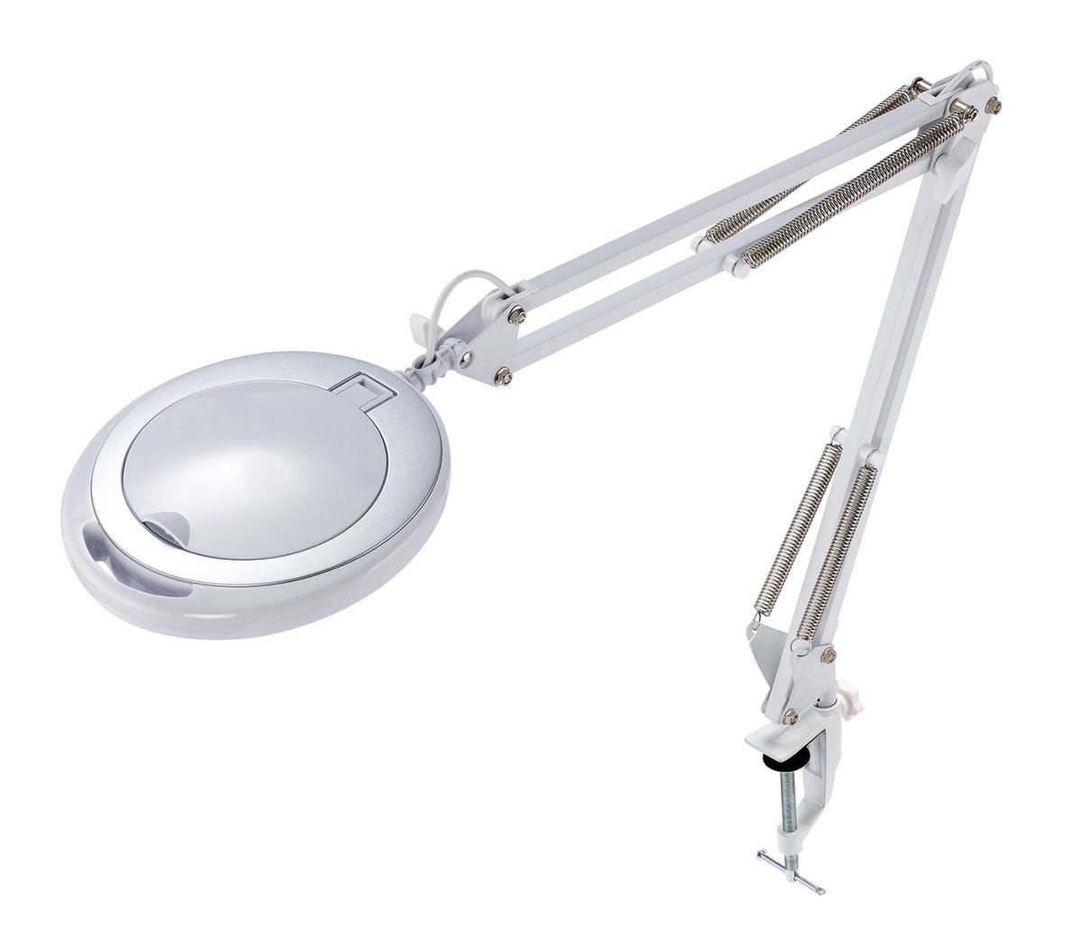 Clamp On Magnifying Lamp White Bostitch Office